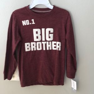 4T long sleeve tee shirt